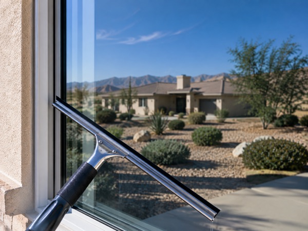 Window cleaning service card, Hesperia CA